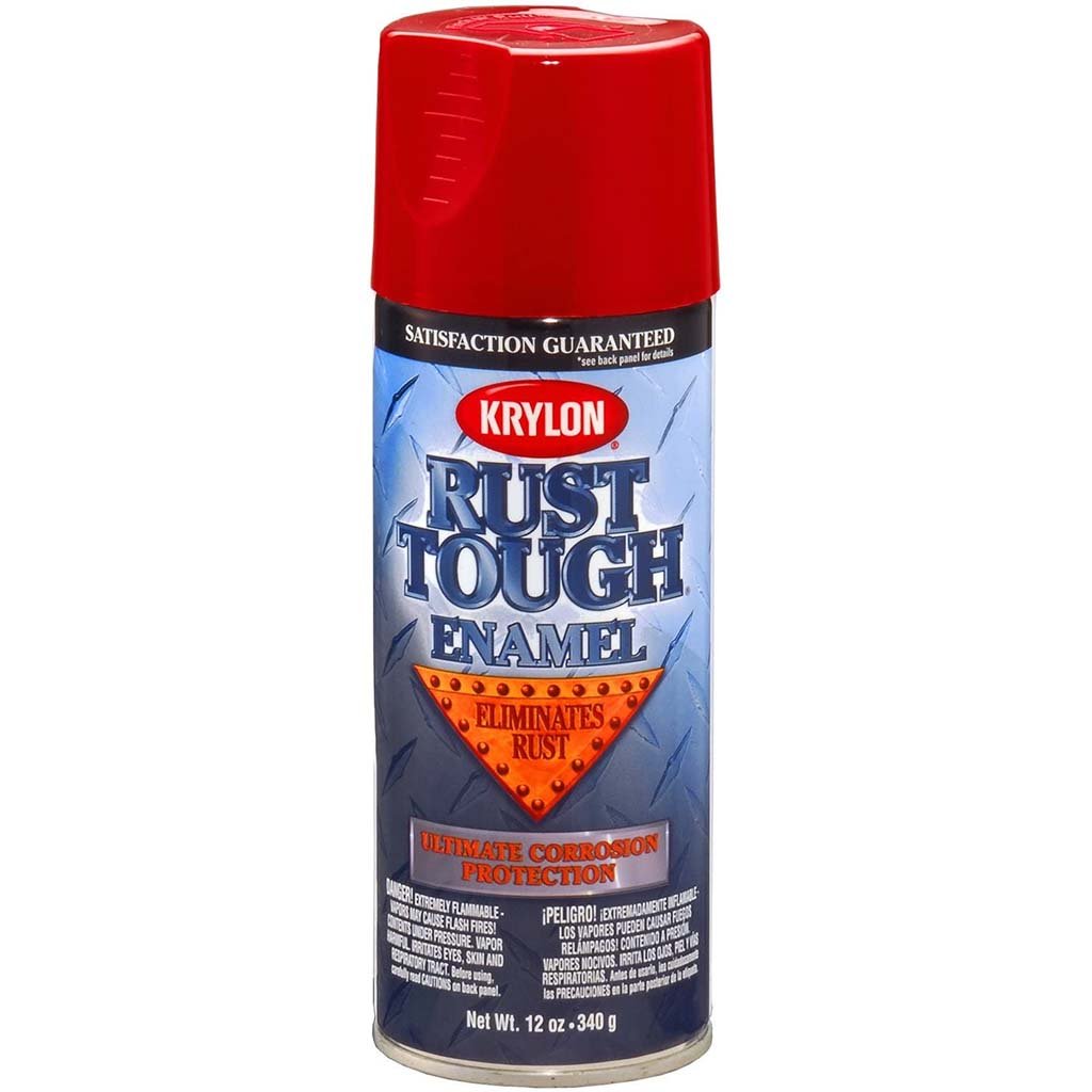 Krylon Rust Tough Rust 12oz Cherry Red