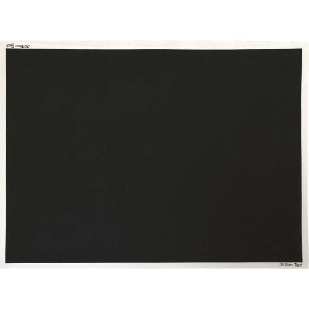 Mi-Teintes Touch Paper Sheets 22in x 30in Sanded 218lb Stygian Black, 10pk