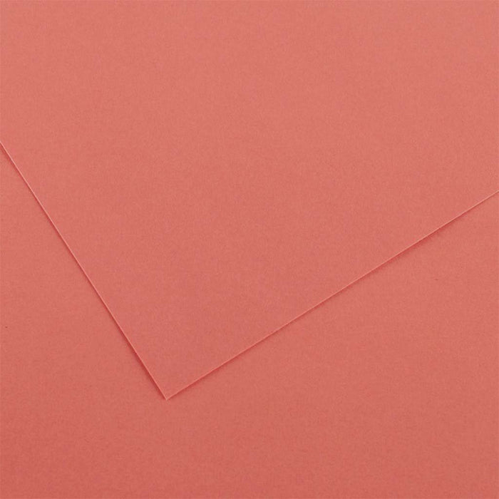 Canson Colorline Art Paper 19in x 25in 300gsm Coral