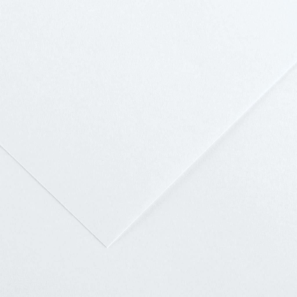 Canson Colorline Art Paper 19in x 25in 150gsm Pearl White