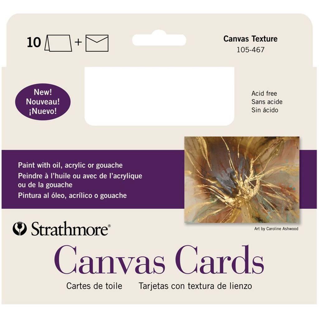 Strathmore Cards Canvas 5in x 6.875in 10pk