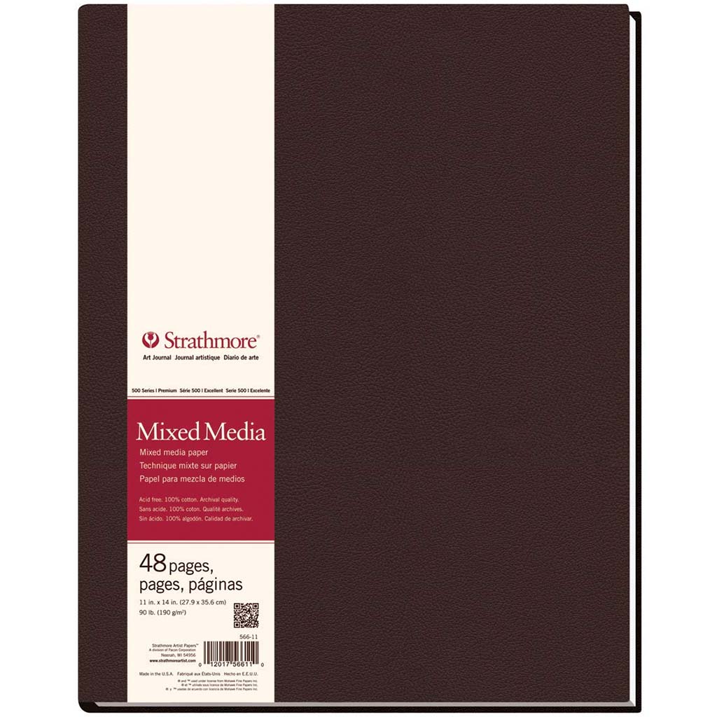 Strathmore 500 Series Mixed Media Art Journal 14in x 11in 48 Sheets