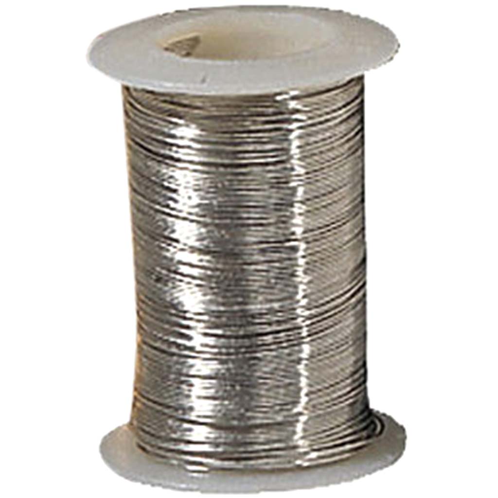 Craft Wire Silver Wire 24yds