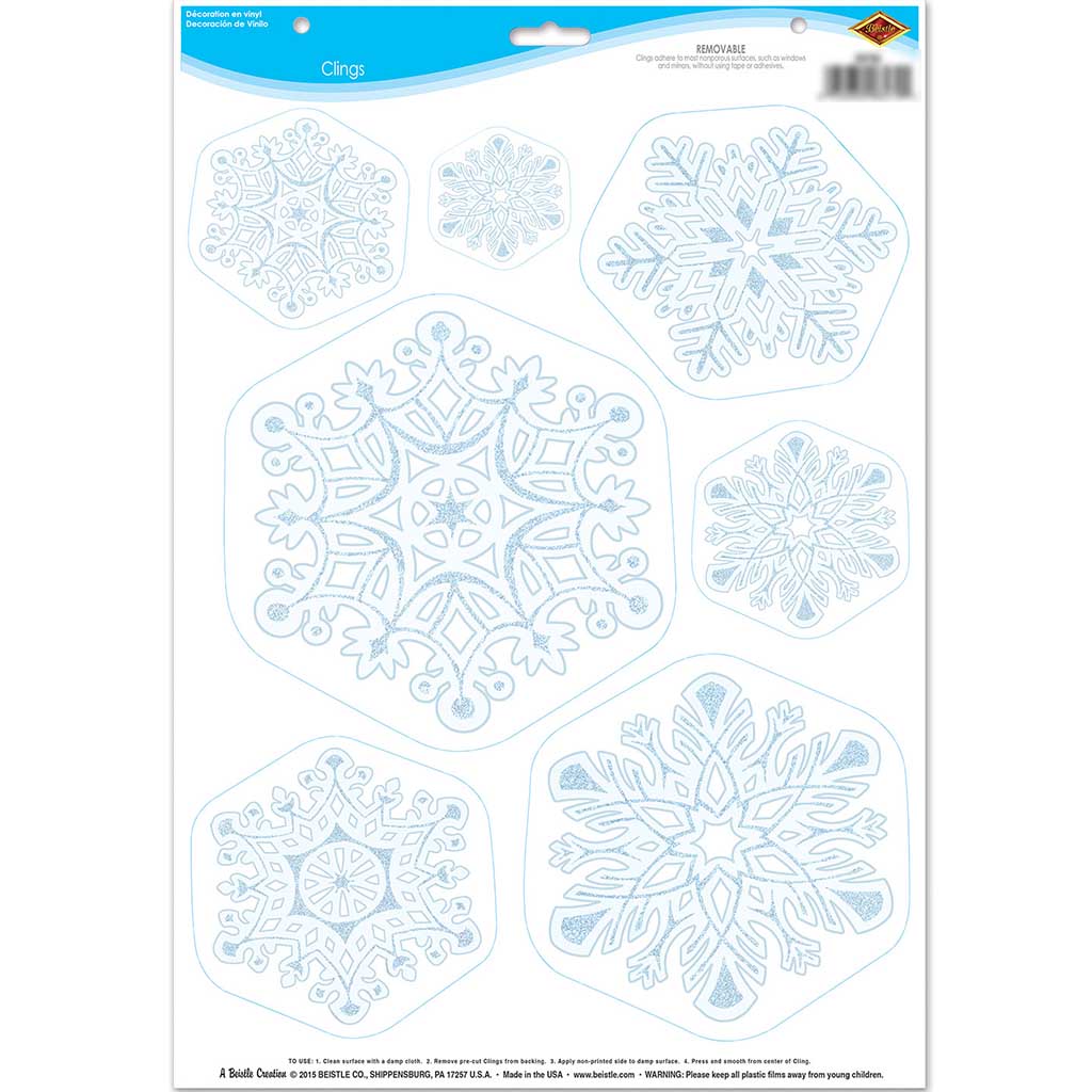 Snowflake Clings