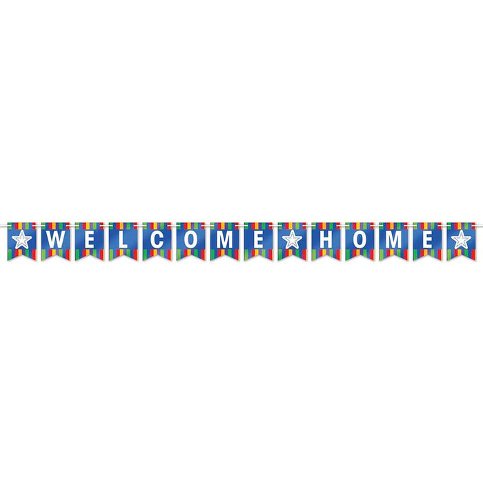Foil Welcome Home Streamer