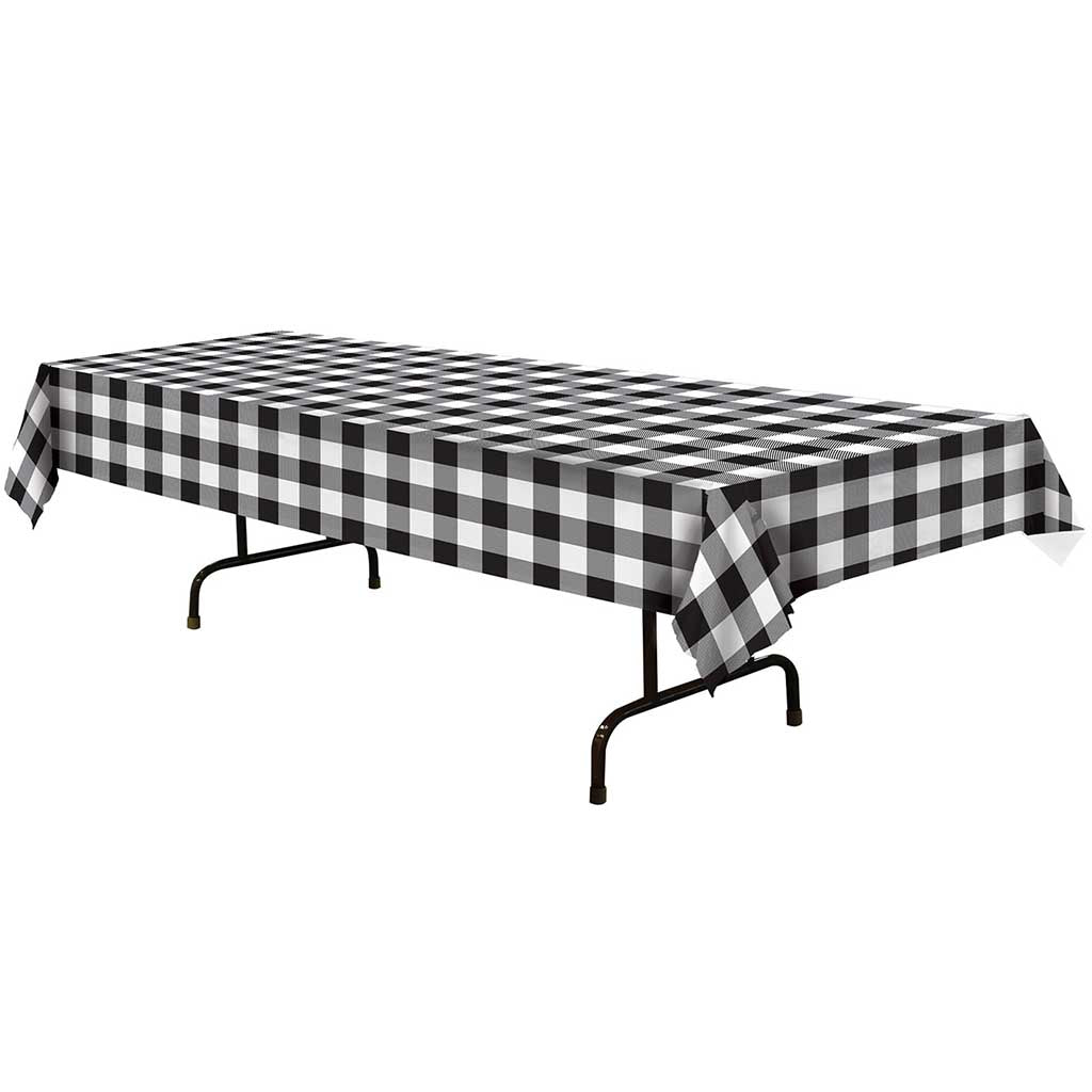 Plaid Tablecover, 54in X 108in