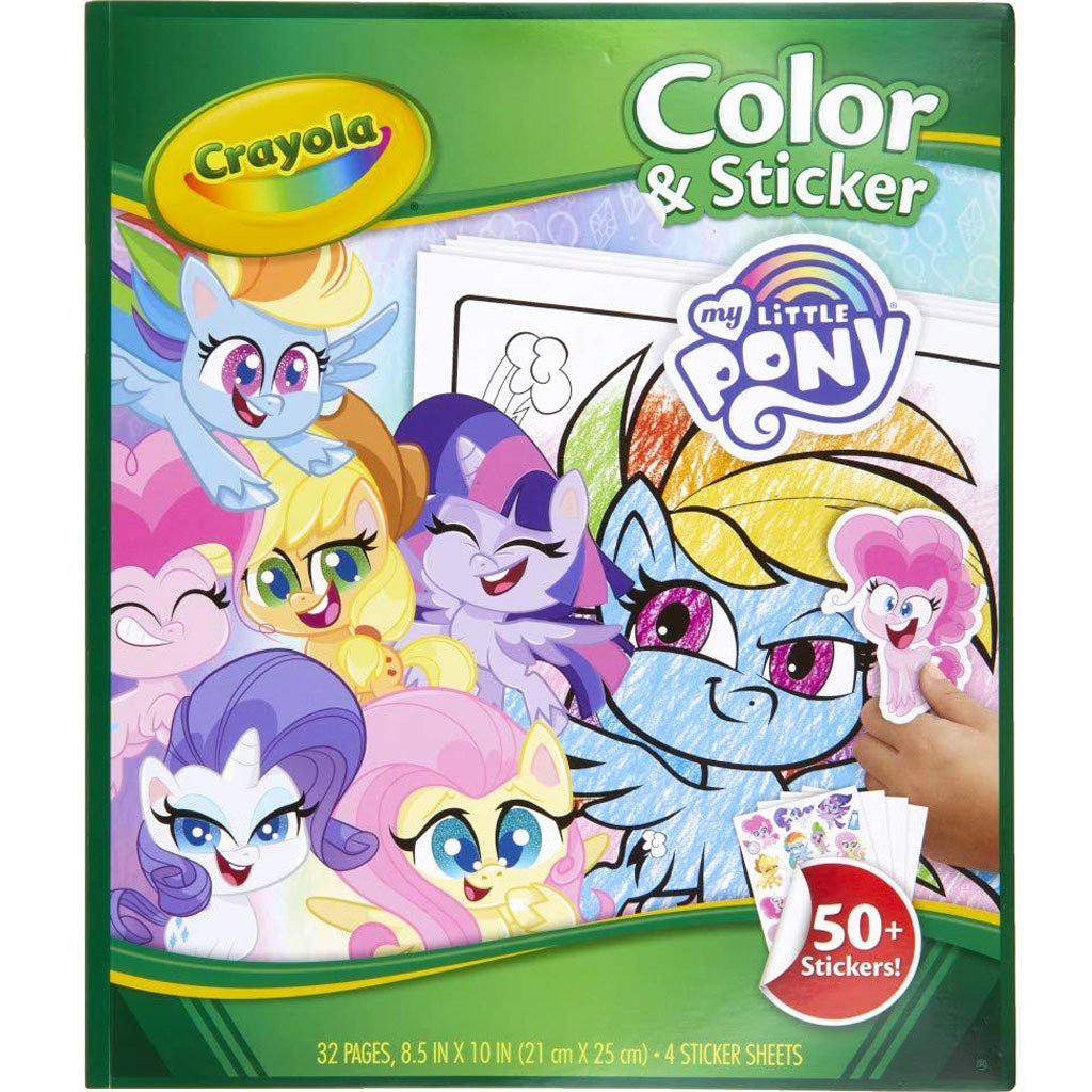 Color &amp; Sticker Book My Little Pony