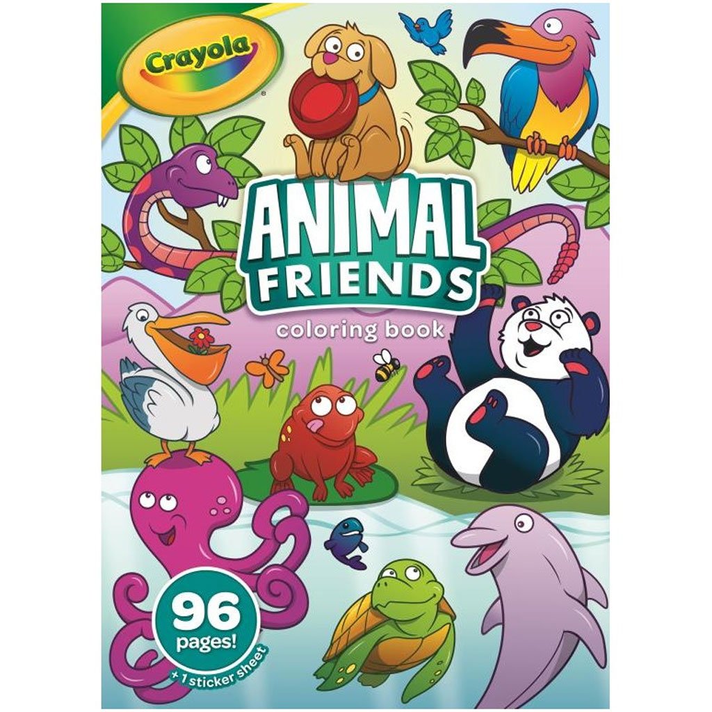 Animal Friends Coloring Book