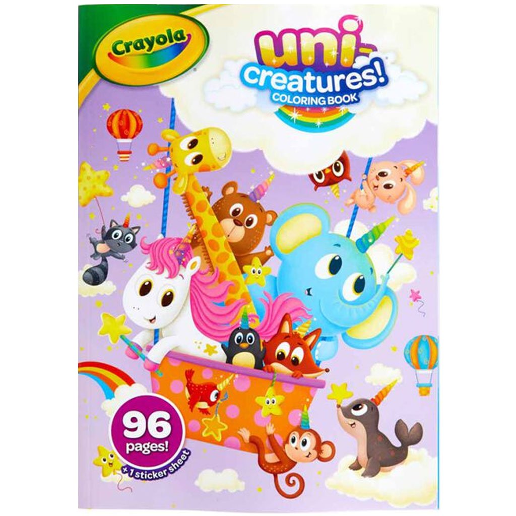 Uni-Creatures Coloring Book