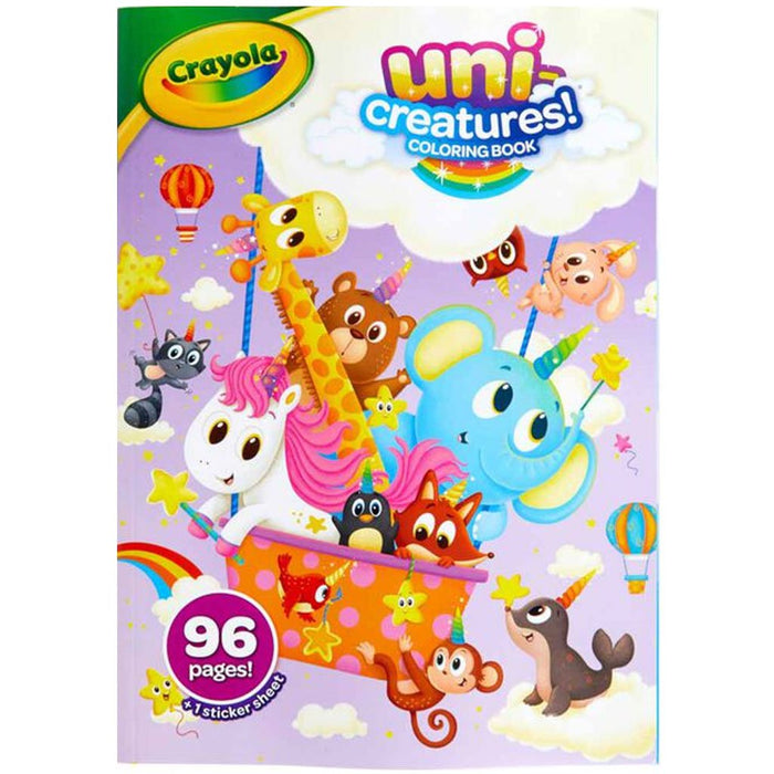 Uni-Creatures Coloring Book