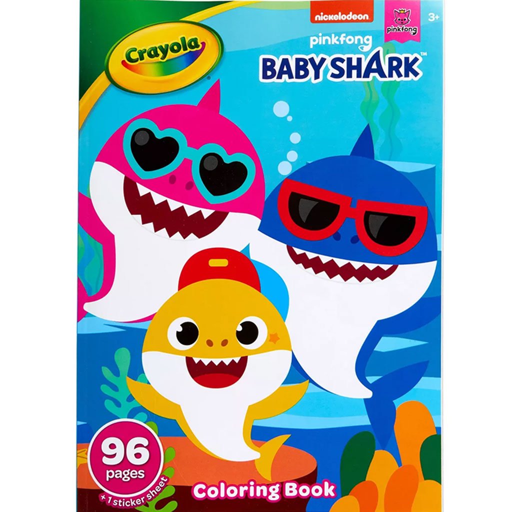 Baby clearance shark coloring