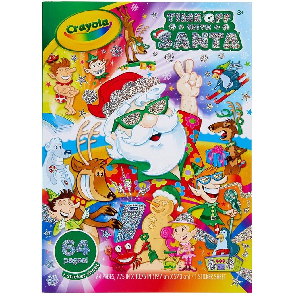 Crayola Santa Coloring Book