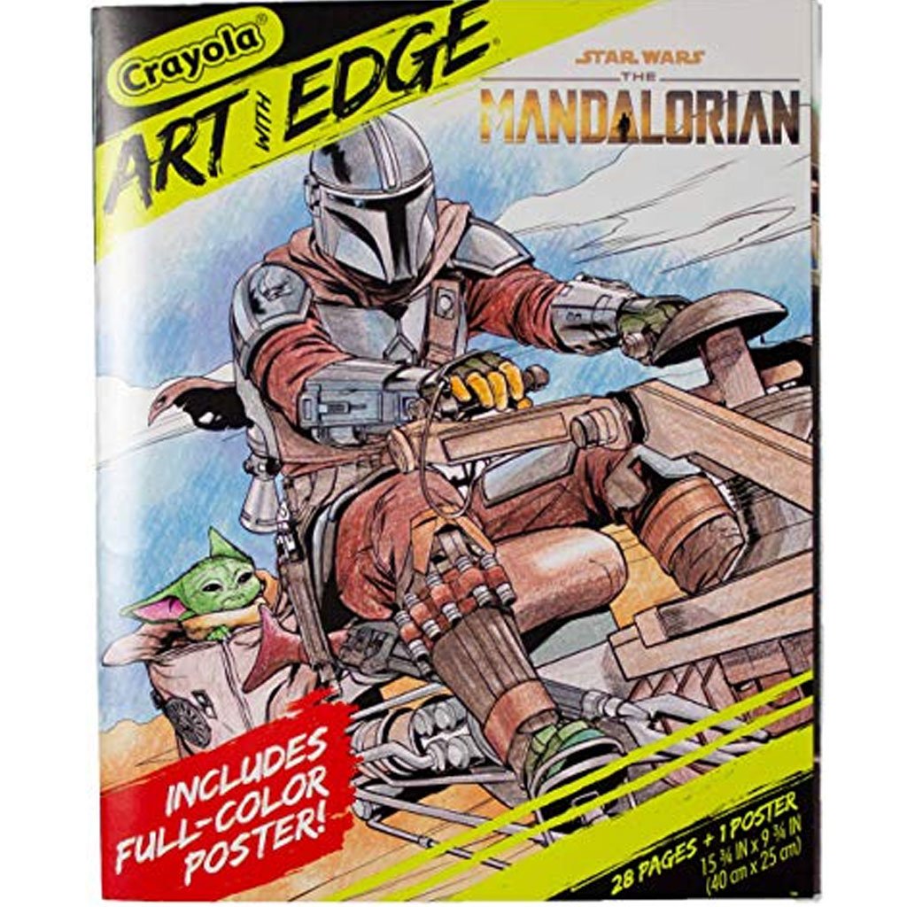 Star Wars The Mandalorian Art with Edge Coloring Book