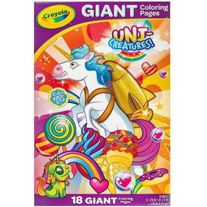 Crayola Giant Coloring Pages Uni Creatures