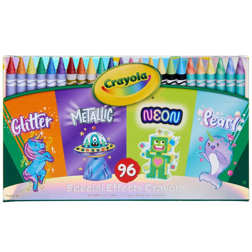 Crayola Special Effects Crayons 96ct