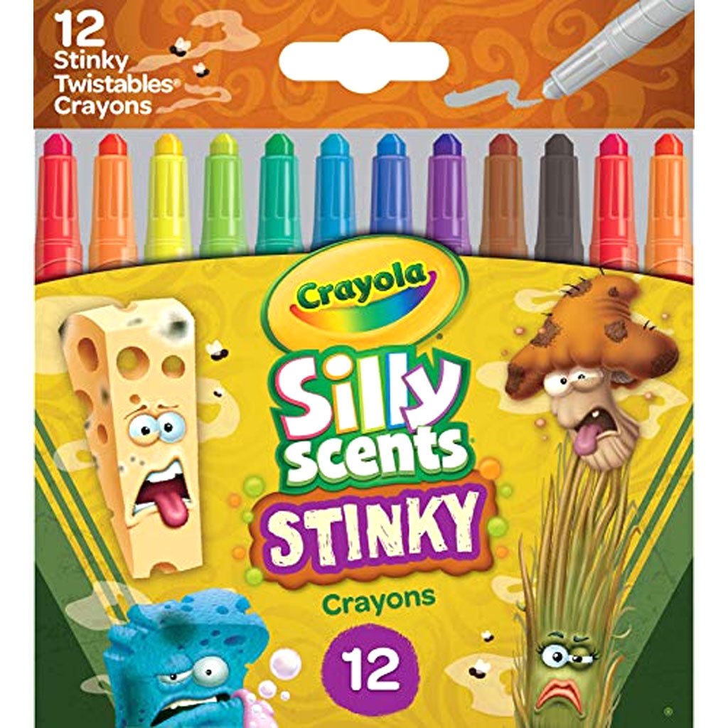 Crayola Silly Scents Mini Twistables Stinky 12ct