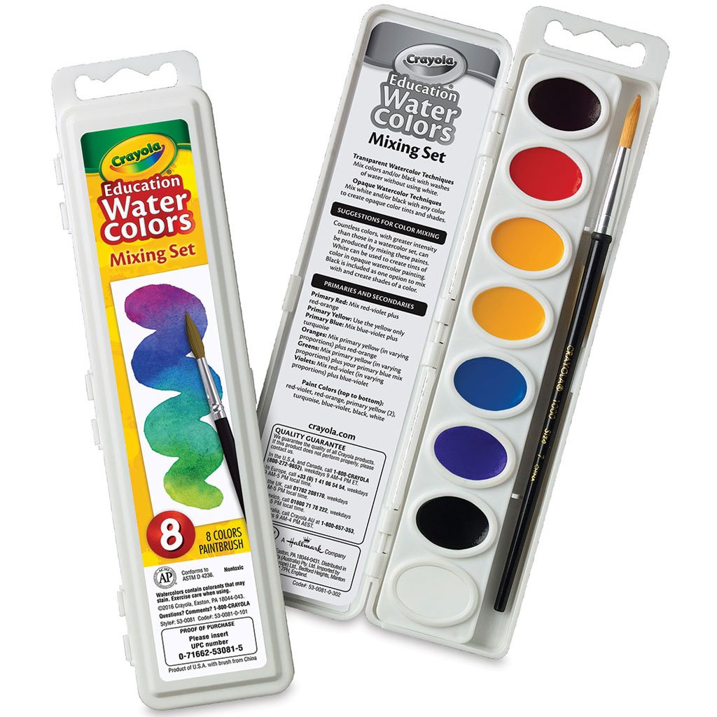 Crayola Watercolor Mixing Set