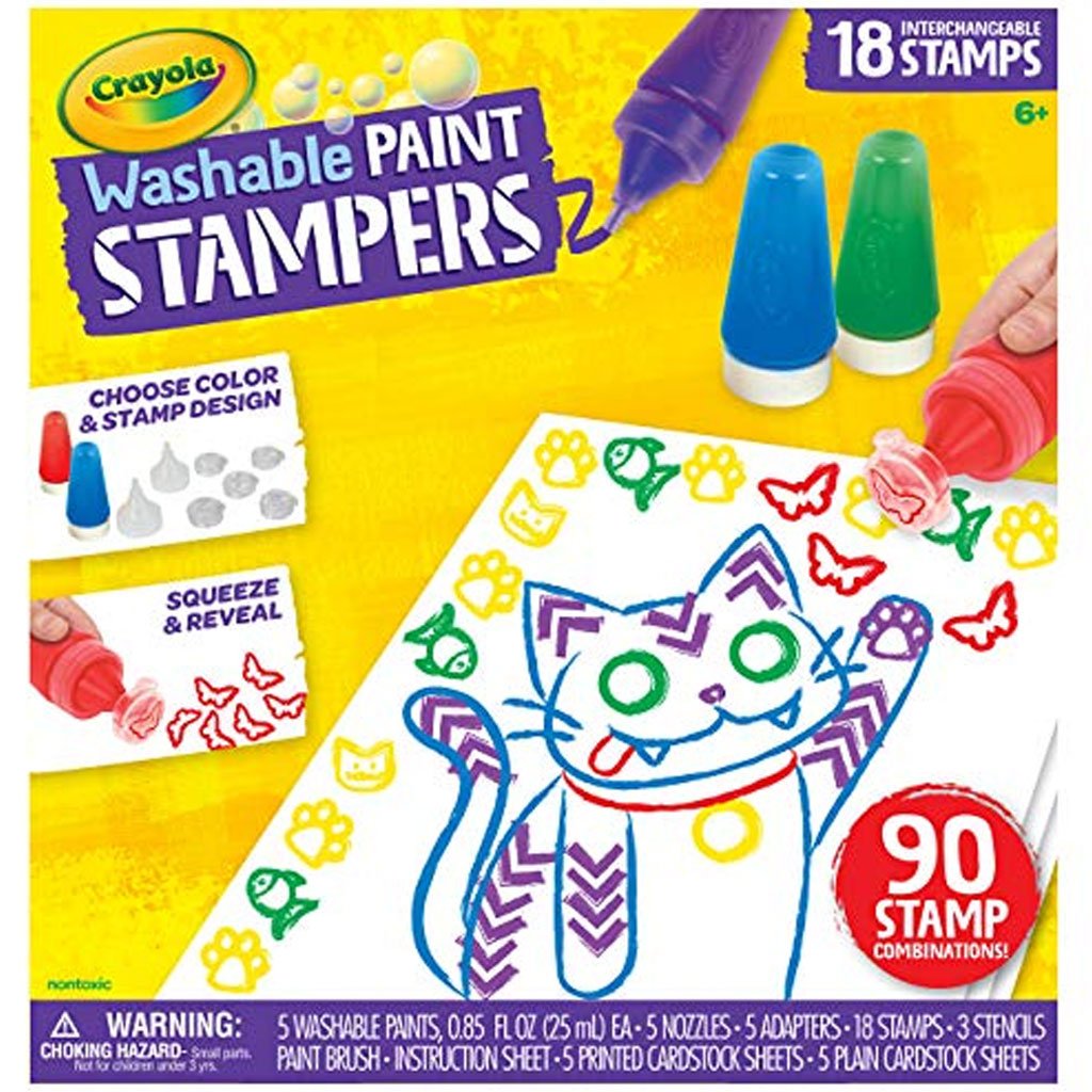 Crayola Washable Paint Stampers Set