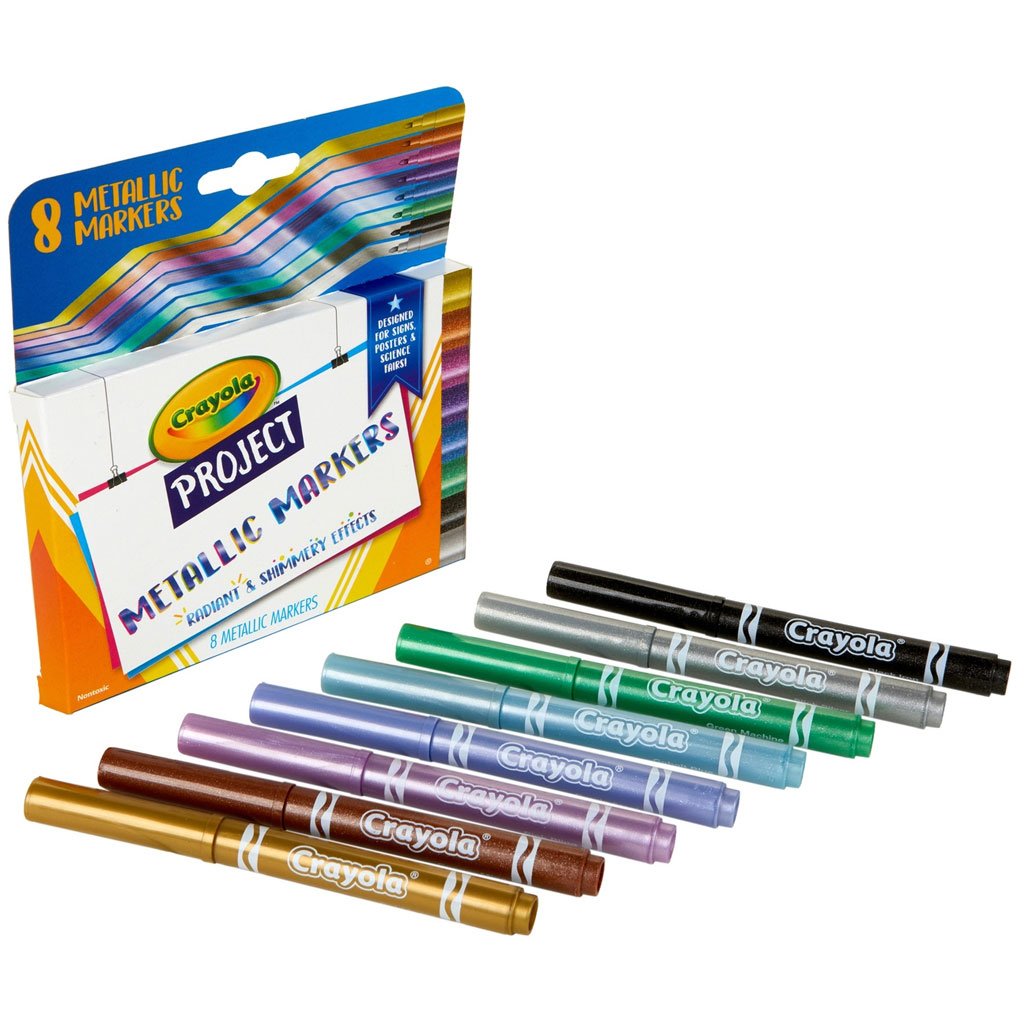 Crayola Project Markers Assorted Colors 8ct