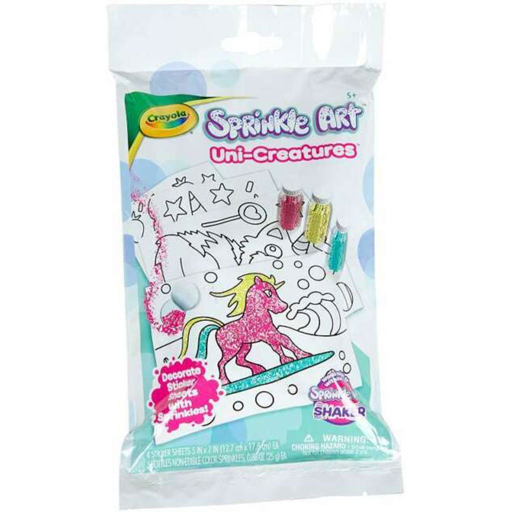 Crayola Sprinkle Art Activity Kit Unicreatures