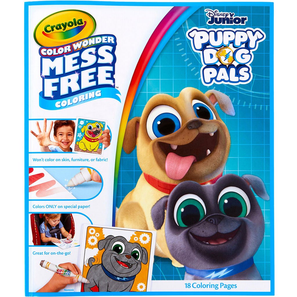 Crayola Disney Puppy Dog Pals Wonder Travel Refill Book