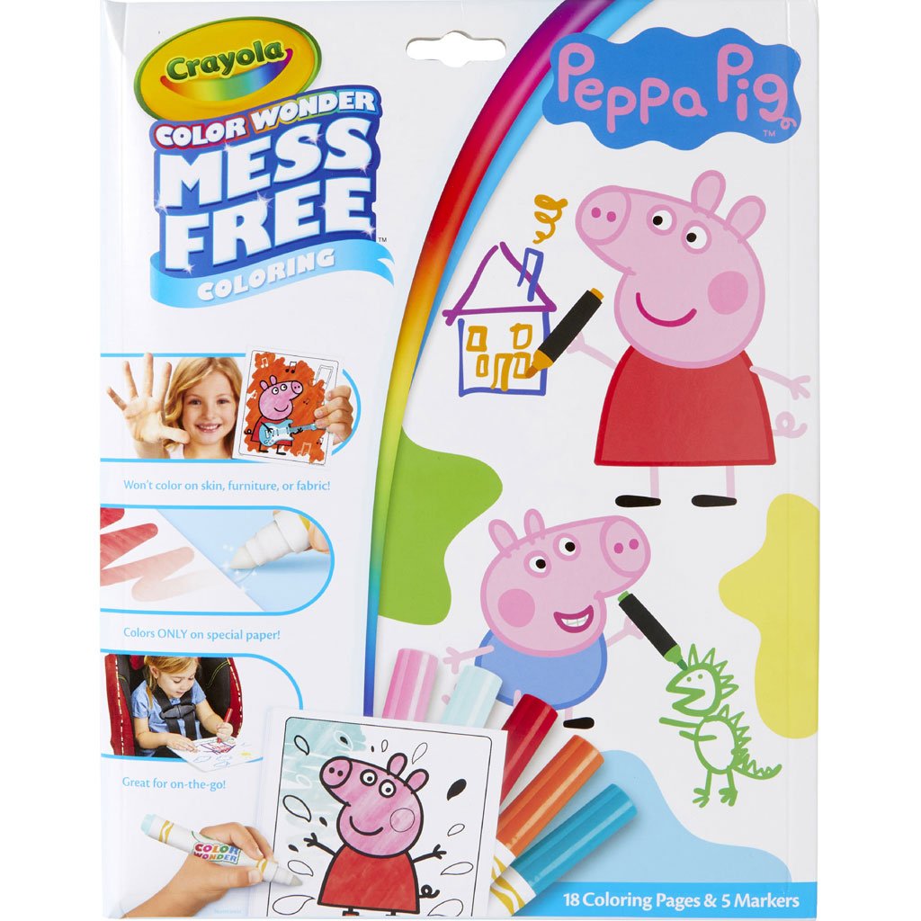 Crayola Color Wonder Peppa Pig