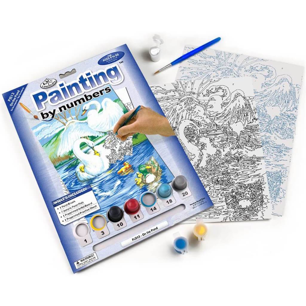 Paint By Number Junior Small On The Pond