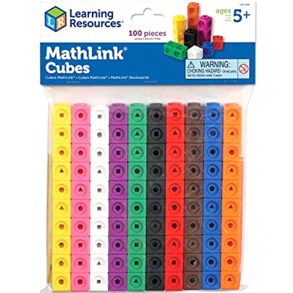 MathLink Cubes Kindergarten Math Activity Set Fantasticals