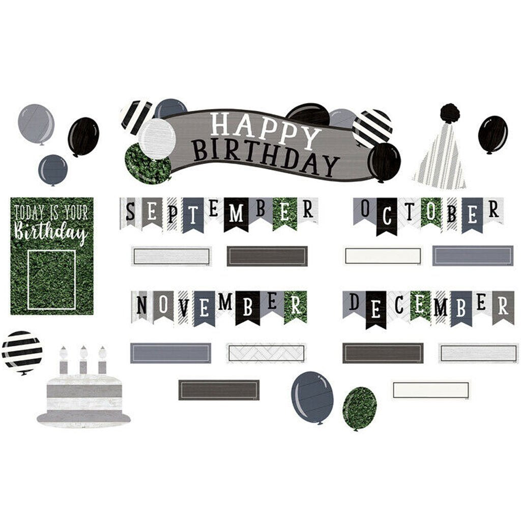 Modern Farmhouse Happy Birthday Mini Bulletin Board