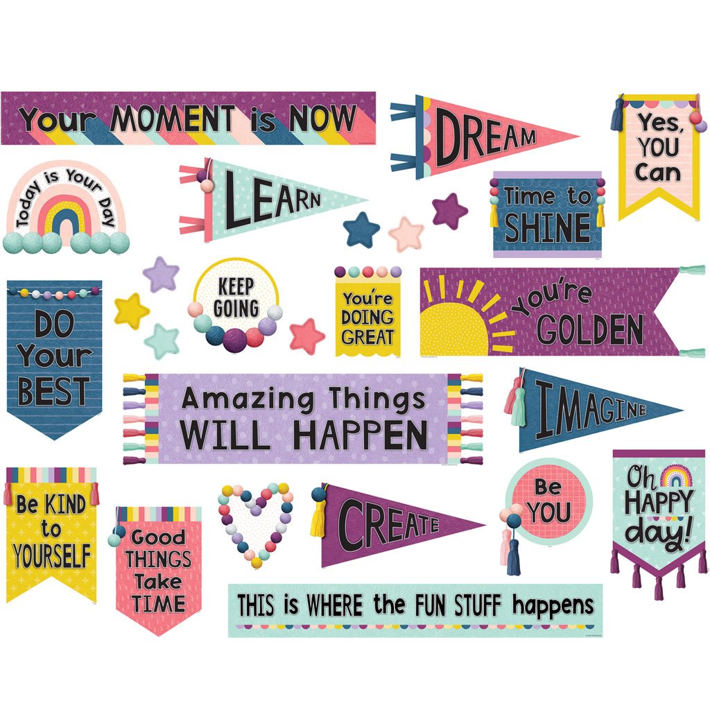 Oh Happy Day Positive Mini Bulletin Board