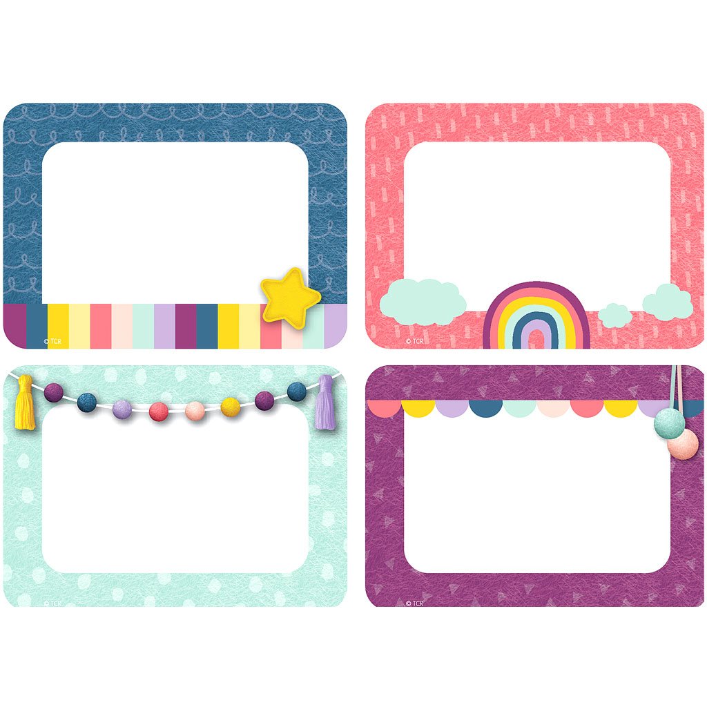 Oh Happy Day Name Tags/Labels Multi-Pack