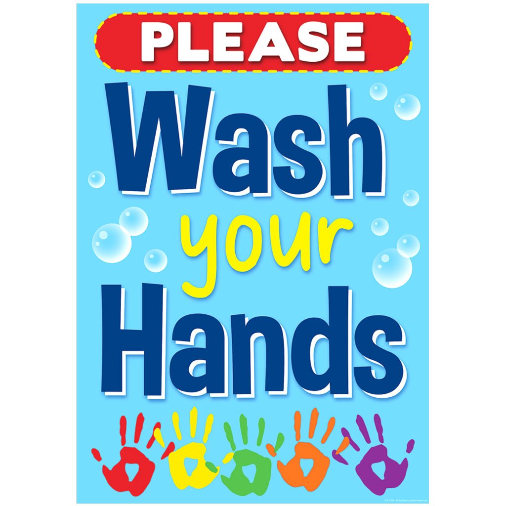 Wash Your Hands Positive Poster