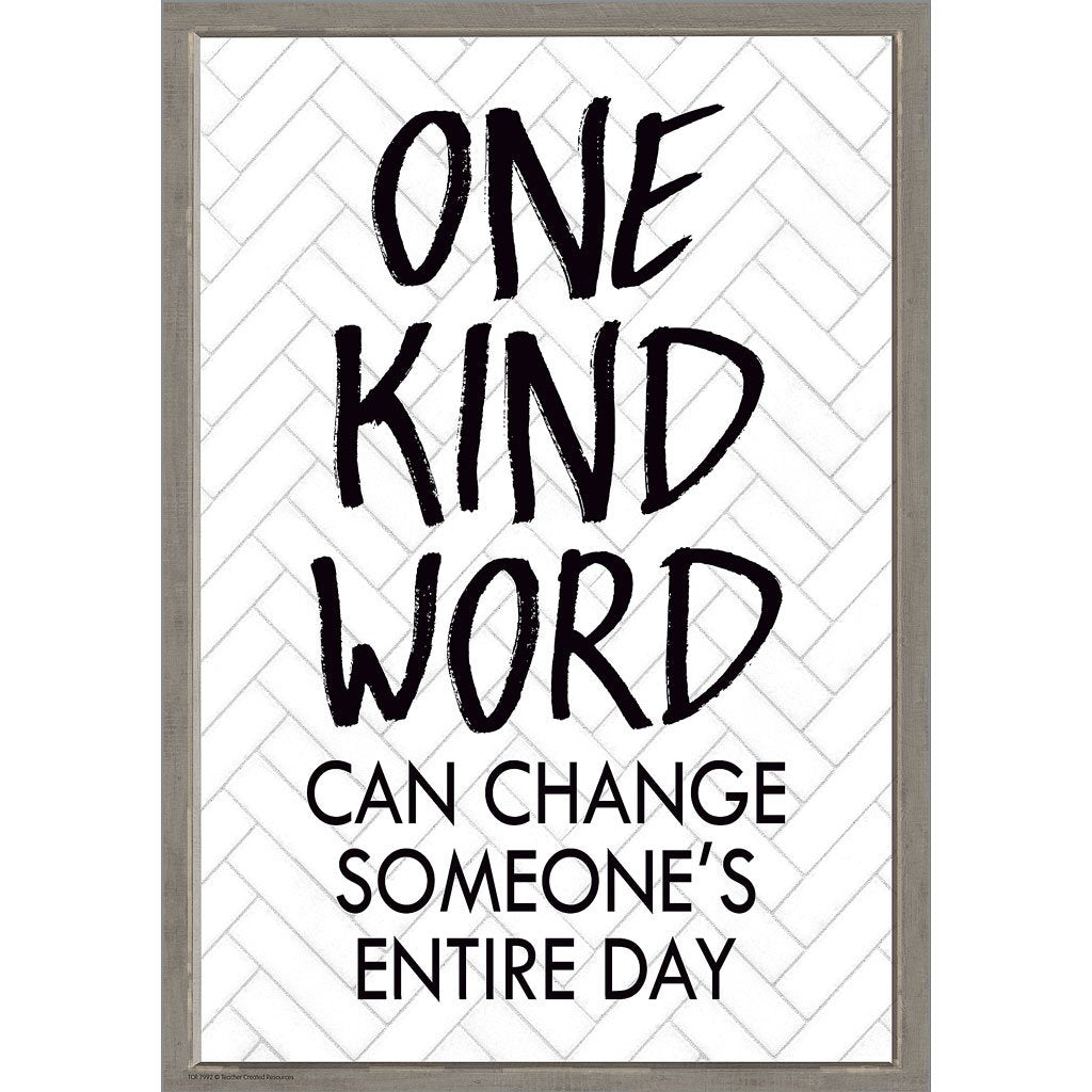 One Kind Word Can Change Someone’s Entire Day Positive Poster