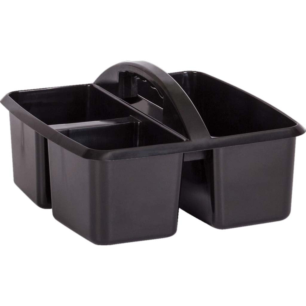 Black Plastic Storage Caddy