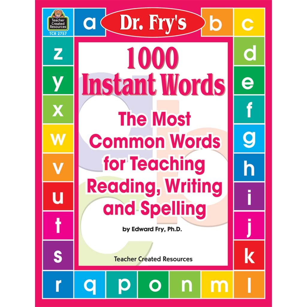 1000 Instant Words by Dr. Fry