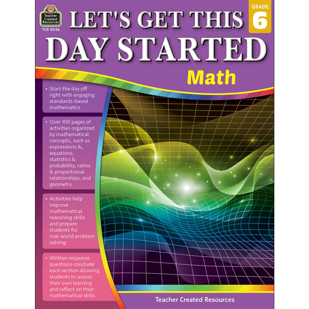 Let's Get This Day Started: Math Grade 6