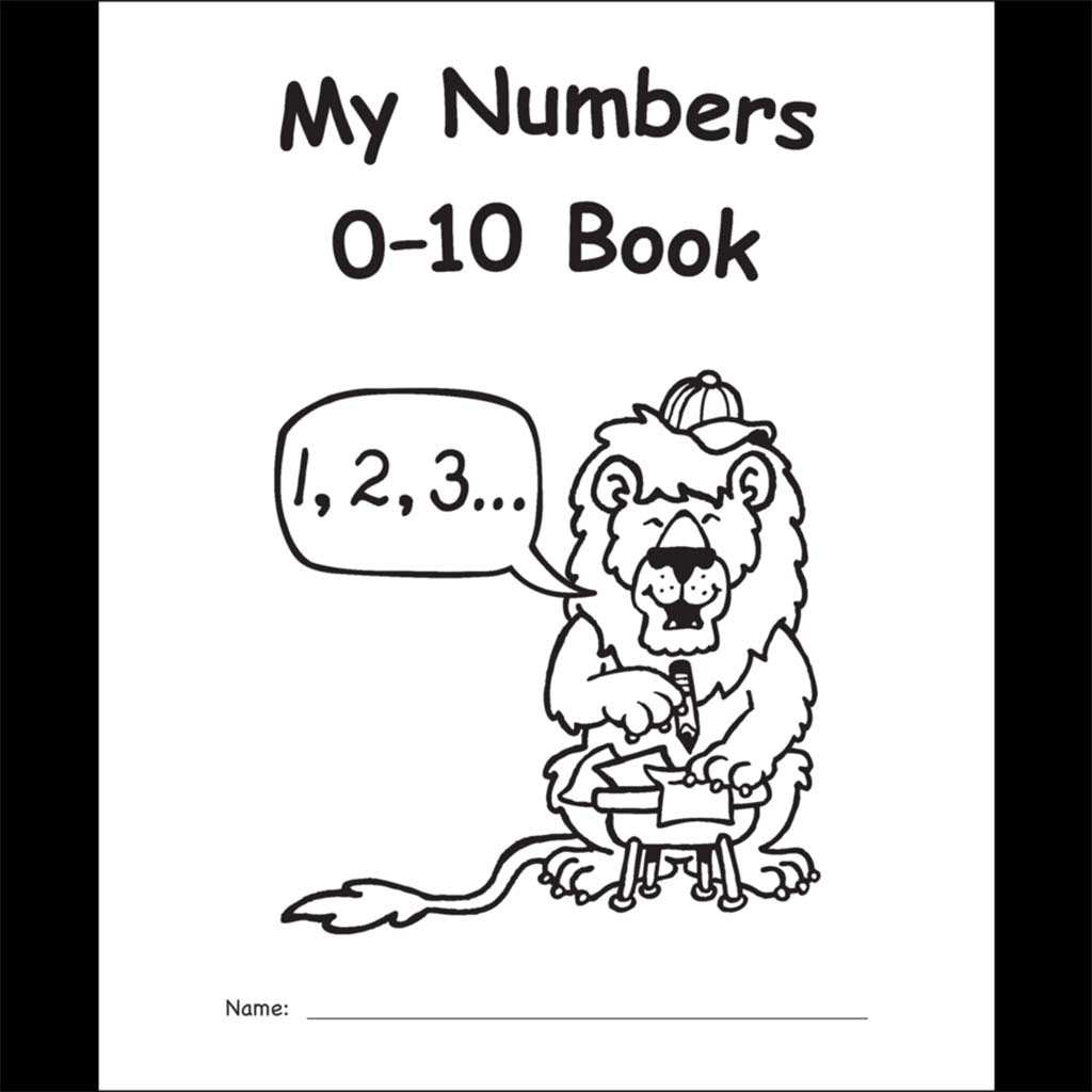 My Own Books: My Numbers 0–10 Book