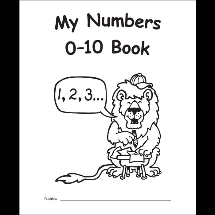 My Own Books: My Numbers 0–10 Book