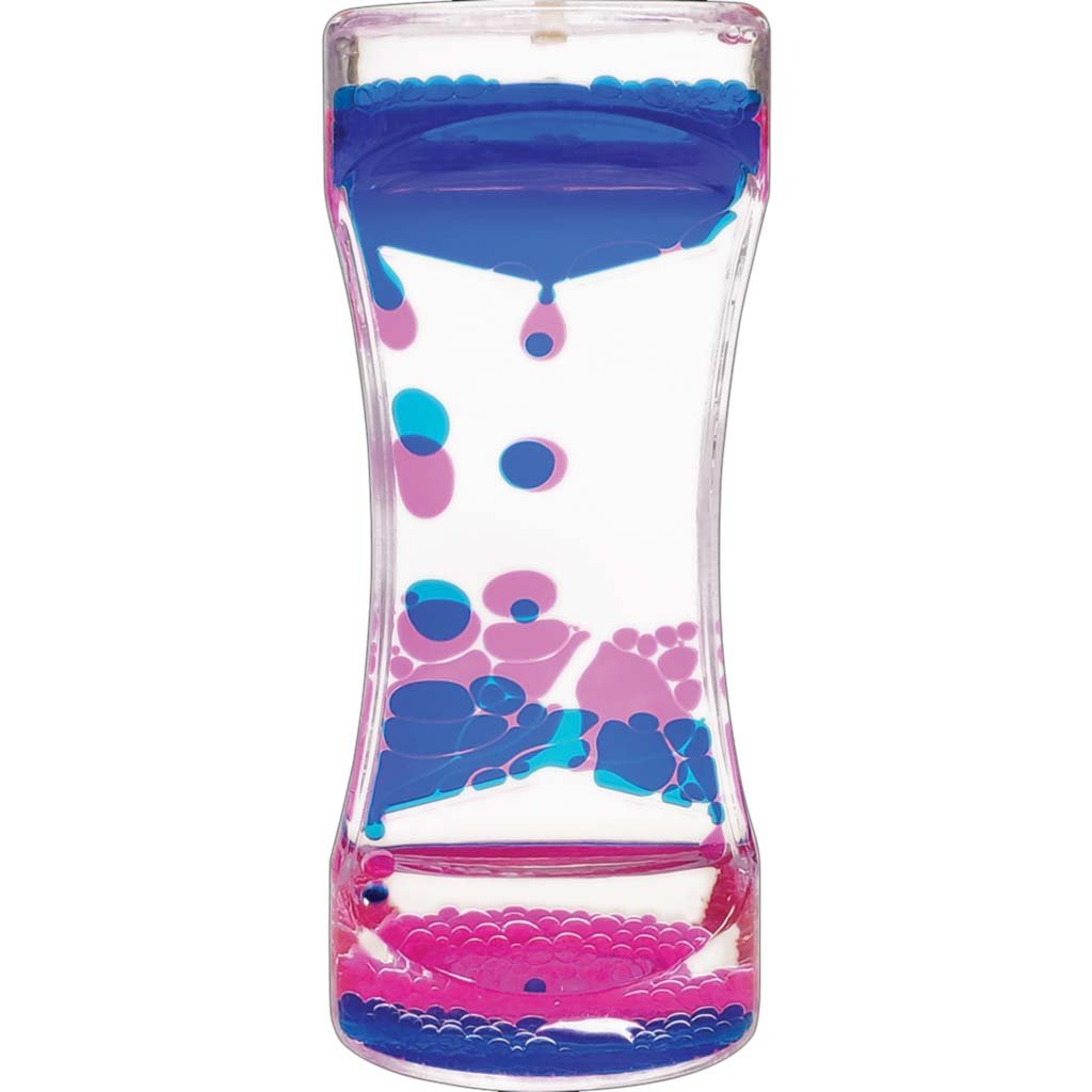 Blue &amp; Pink Liquid Motion Bubbler