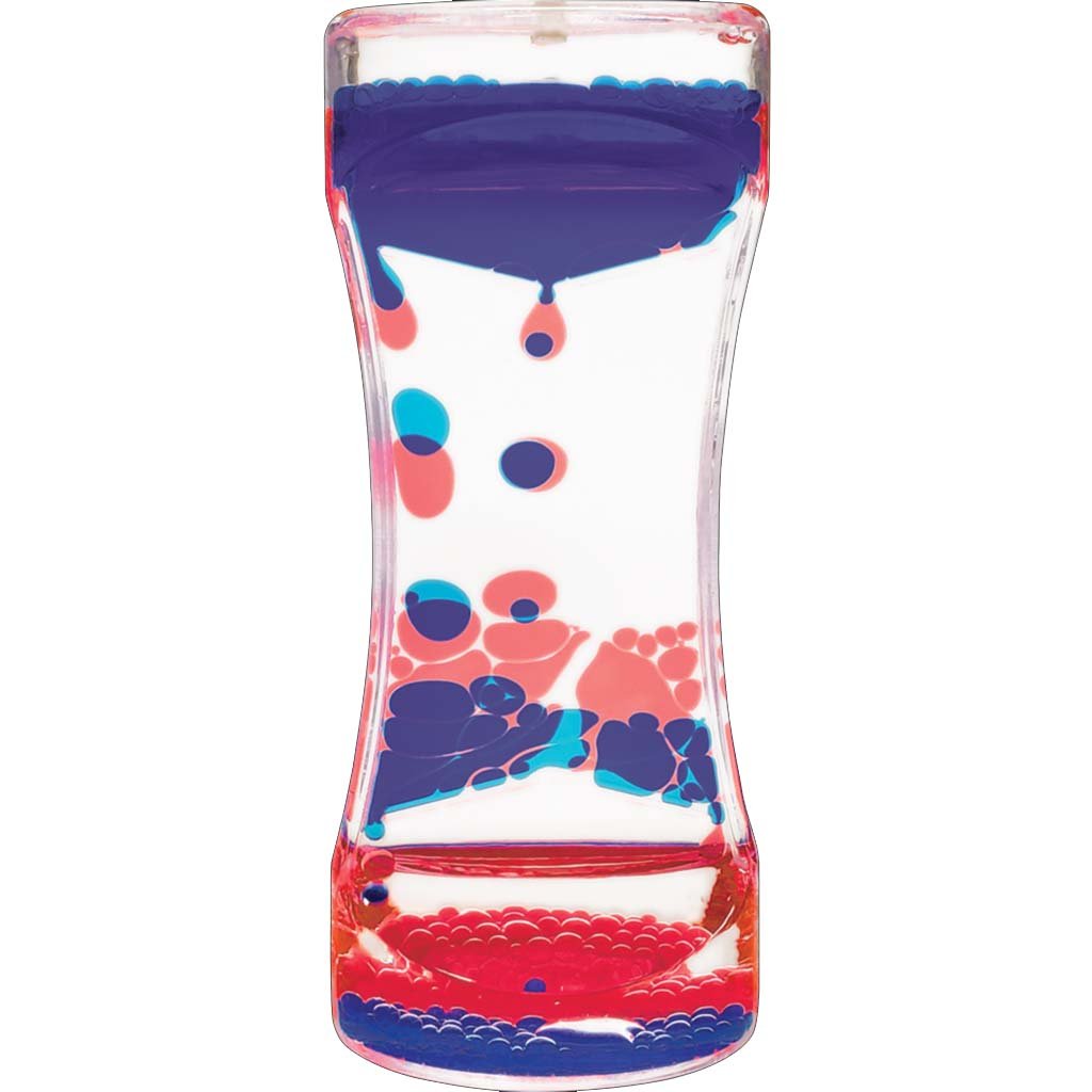 Red &amp; Blue Liquid Motion Bubbler