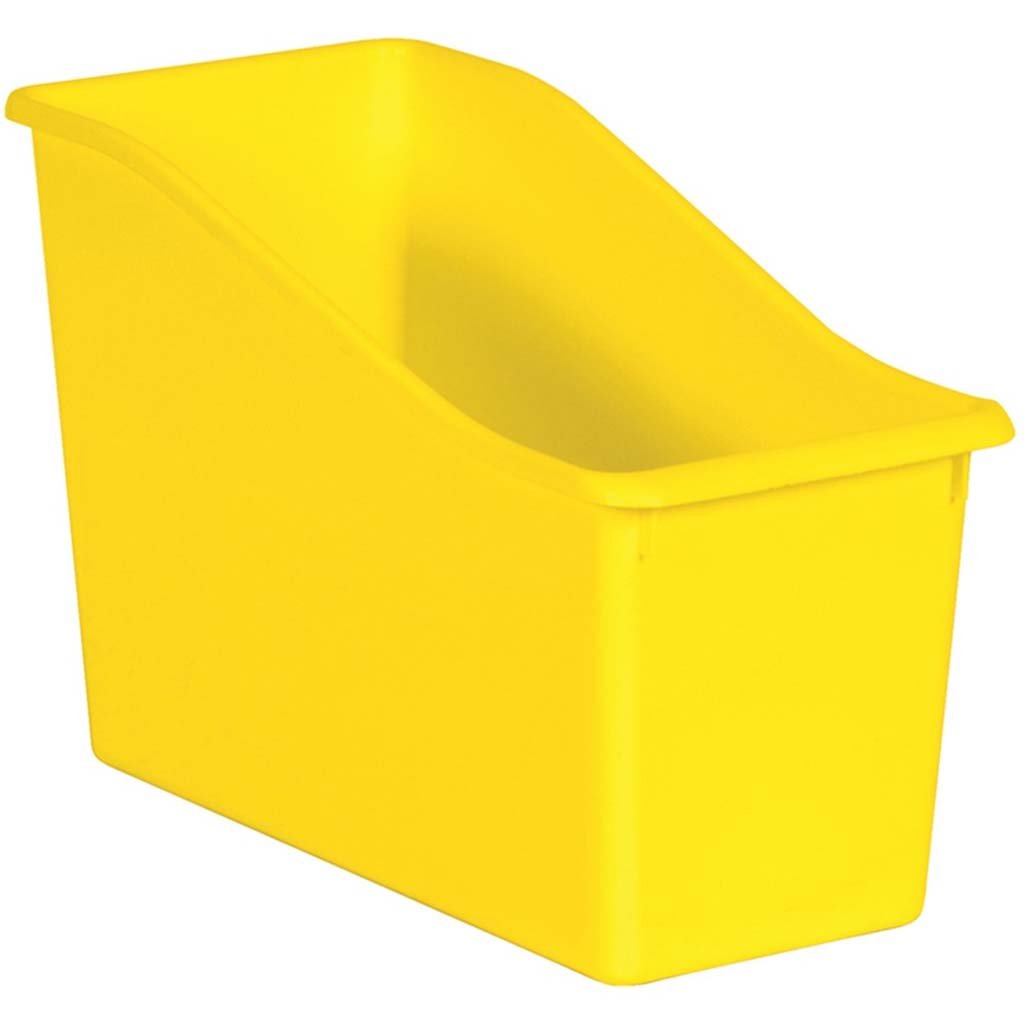 Plastic Book Bin Yellow