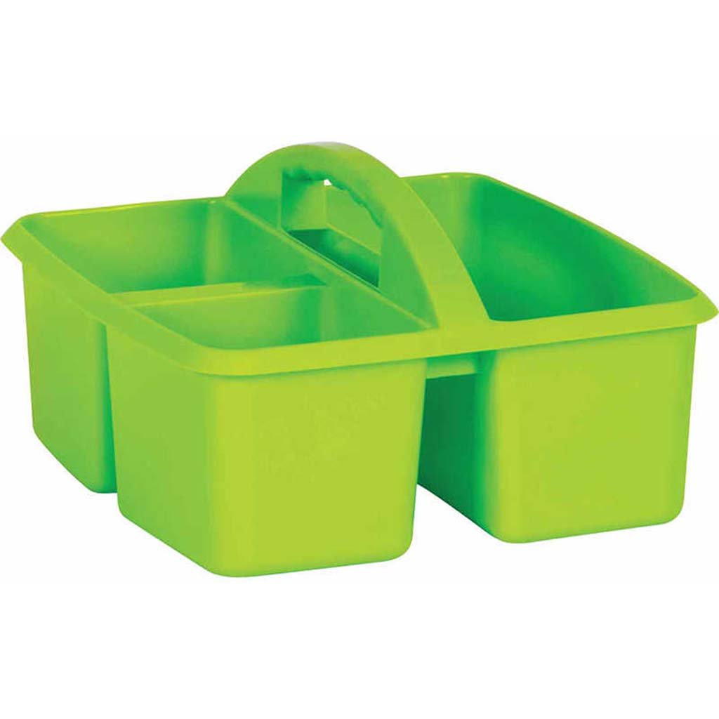 Plastic Storage Caddy Lime