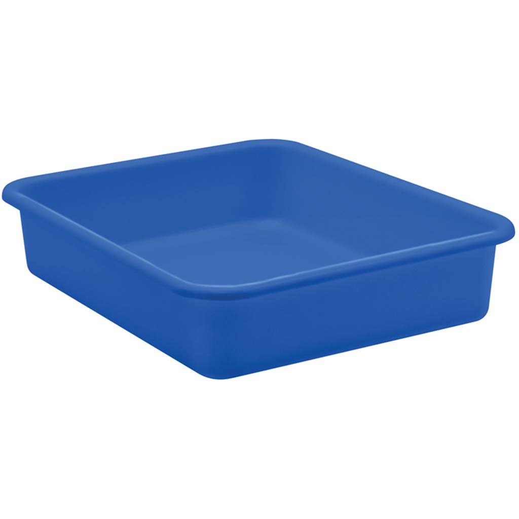 Large Plastic Letter Tray Blue