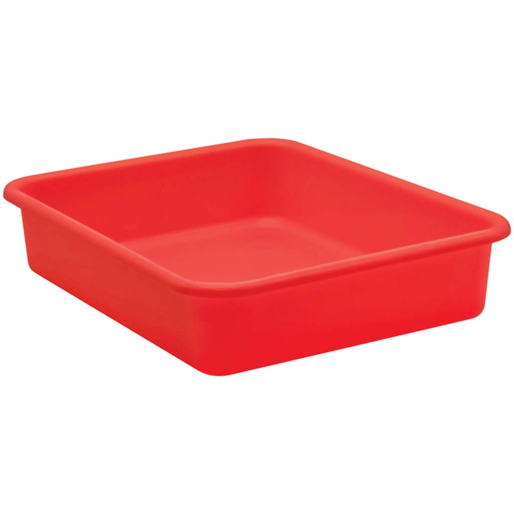 Large Plastic Letter Tray Red