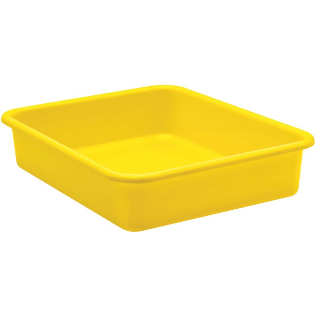 Large Plastic Letter Tray Yellow