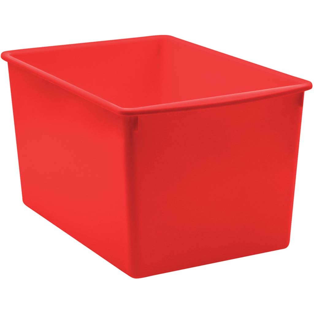 Plastic Multi-Purpose Bin Red