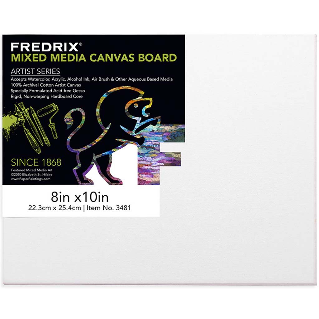 Fredrix Mixed Media Canvas Boards 8in x 10in