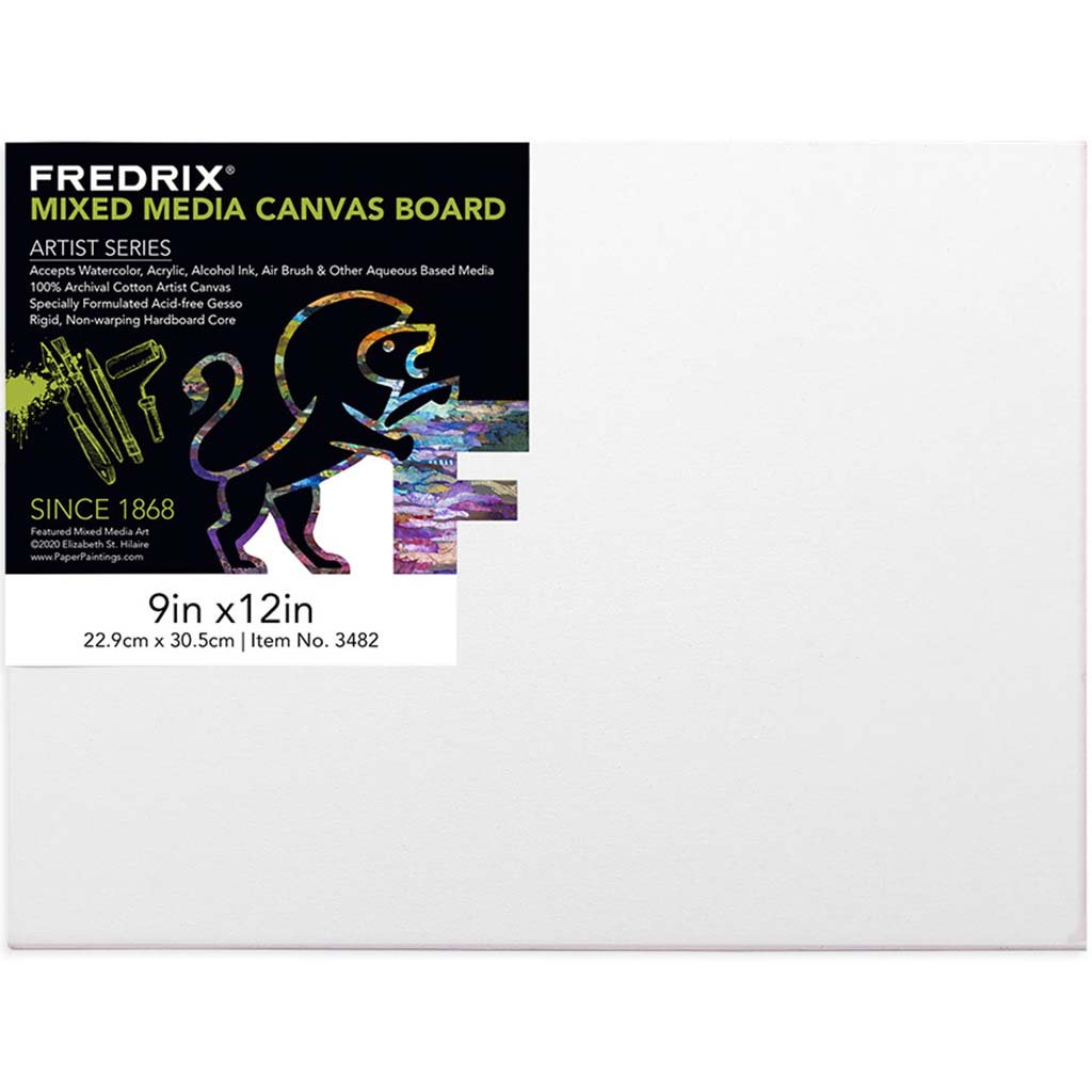 Fredrix Mixed Media Canvas Boards 9in x 12in