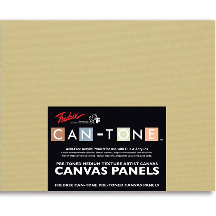 Fredrix Canvas Panels Tara Gray 6in x 8in 3pc