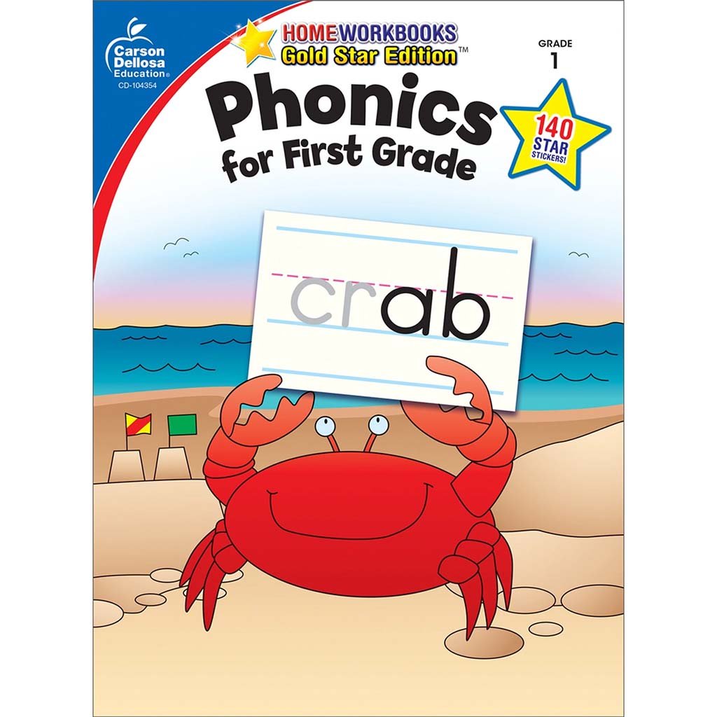 Phonics for First Grade, Grade 1